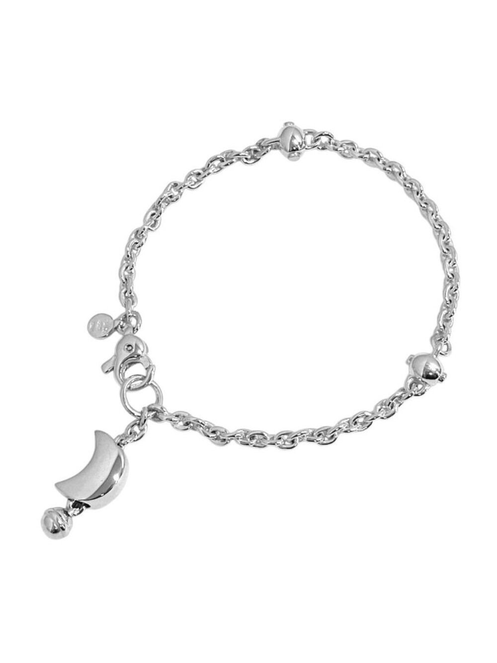 Tiffany & Co Crescent Saint Moon Bracelet Silver